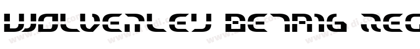 Wolverley Beta16 Reg字体转换